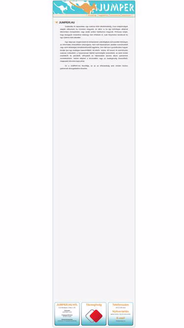 Screenshot of jumper.hu