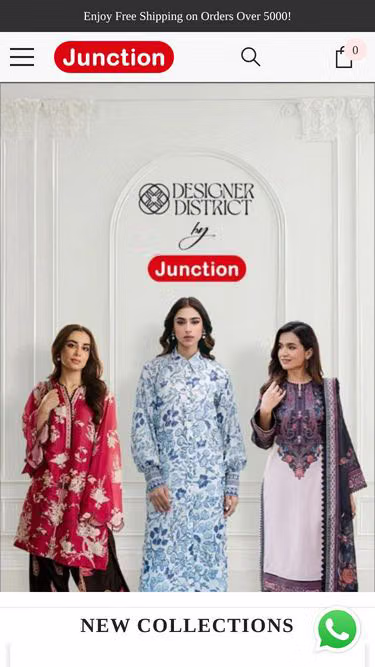 Screenshot of junction.pk