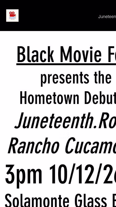 Screenshot of juneteenth.rocks
