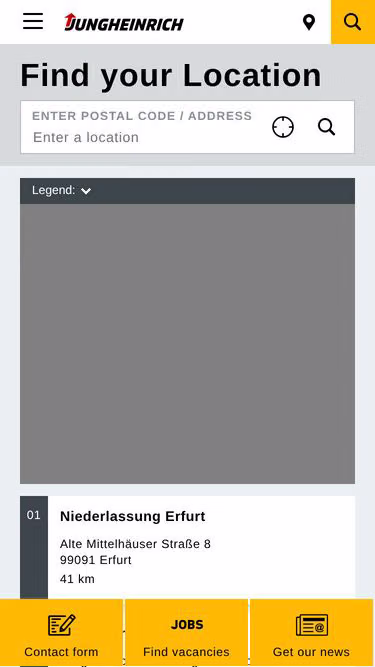 Screenshot of jungheinrich.com.mx