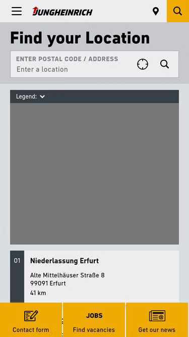Screenshot of jungheinrich.org.es