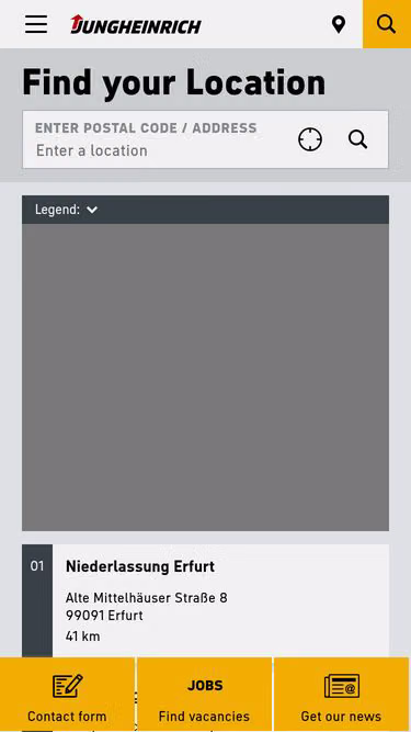 Screenshot of jungheinrich.tv
