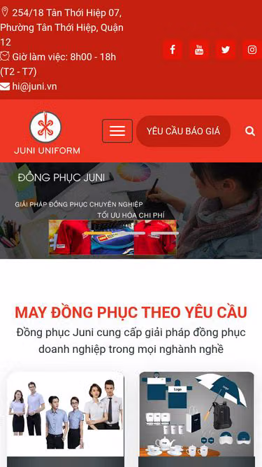 Screenshot of juni.vn