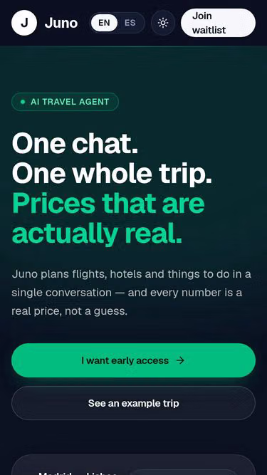 Screenshot of juno.ink