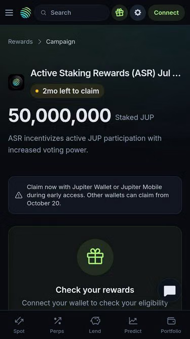 Screenshot of jup.run