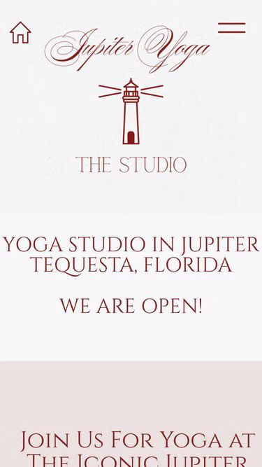 Screenshot of jupiter.yoga