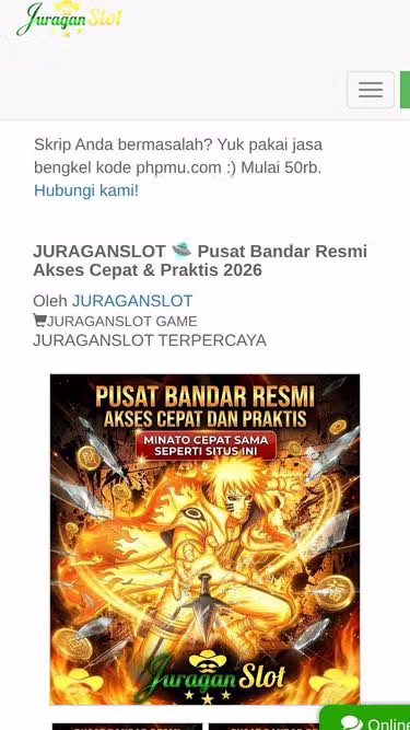 Screenshot of juraganslot.store
