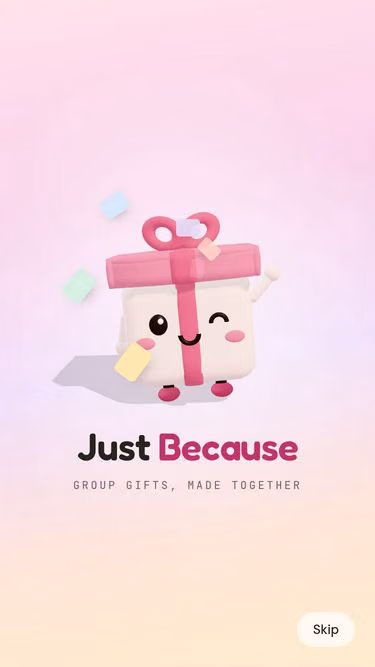 Screenshot of justbecause.site