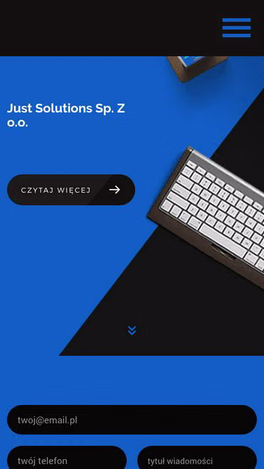 Screenshot of justsolutions.pl