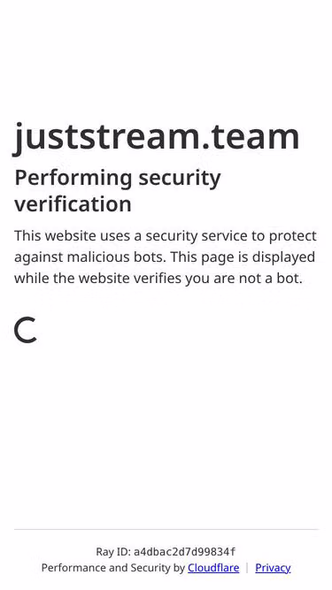 Screenshot of juststream.team