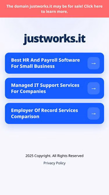 Screenshot of justworks.it