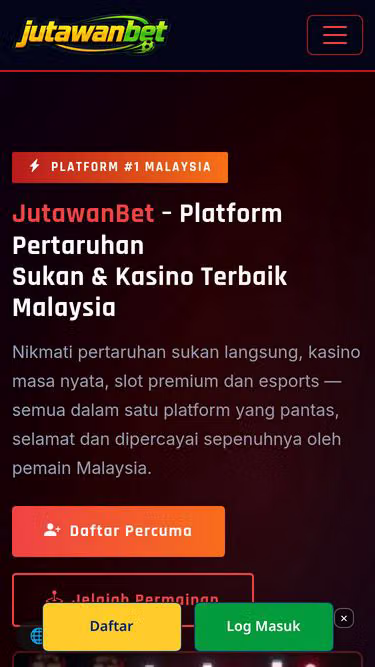 Screenshot of jutawanbet.bar