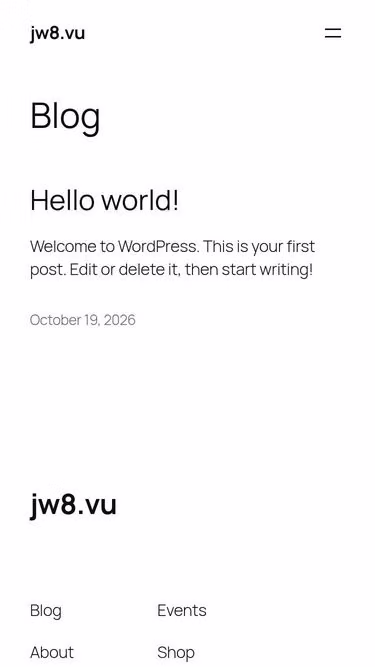 Screenshot of jw8.vu
