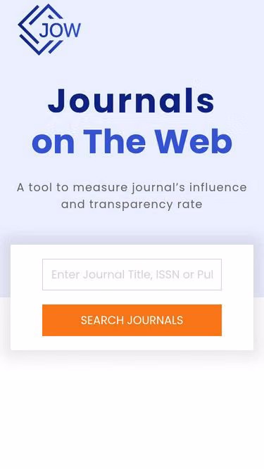 Screenshot of jweb.org