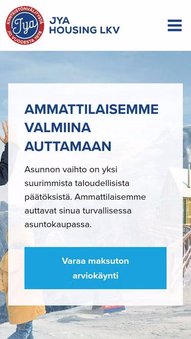 Screenshot of jya.fi