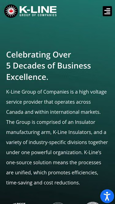 Screenshot of k-line.ca