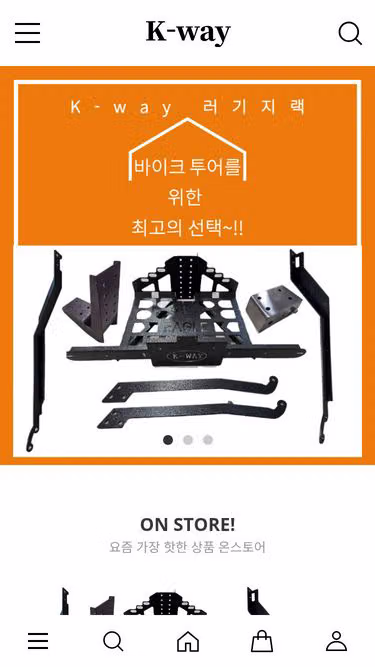 Screenshot of k-way.store