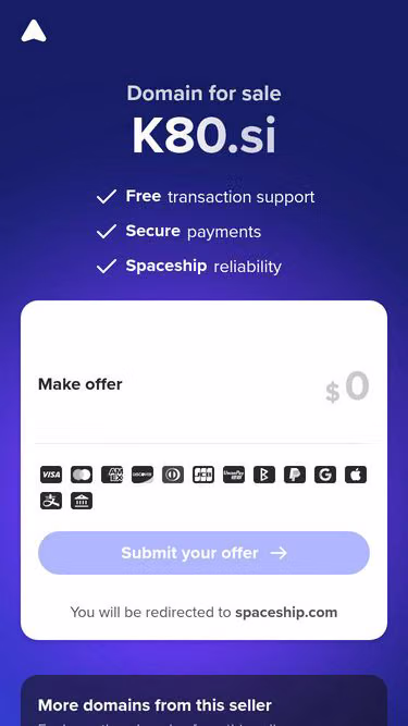 Screenshot of k80.si