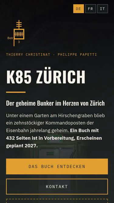 Screenshot of k85.ch