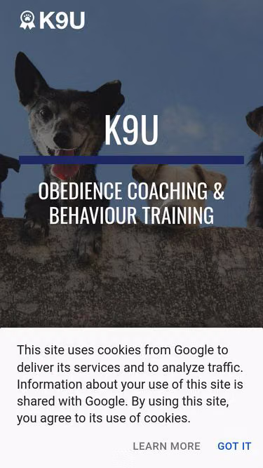 Screenshot of k9u.ca