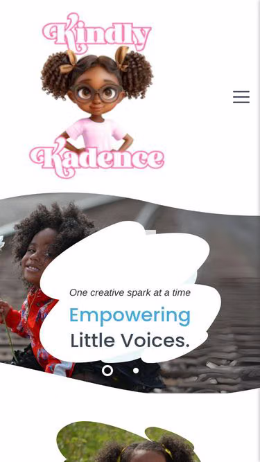 Screenshot of kadence.me