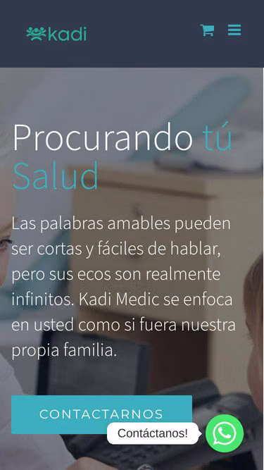 Screenshot of kadi.com.mx