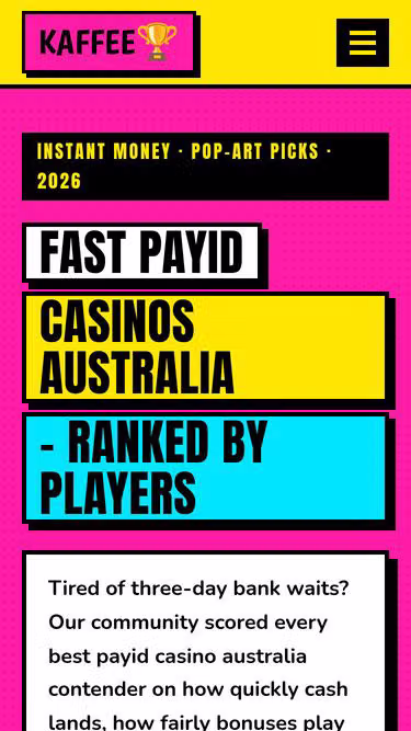 Screenshot of kaffee.com.au