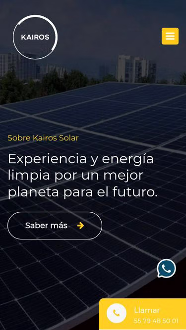 Screenshot of kairos.mx