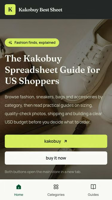 Screenshot of kakobuybestsheet.makeup