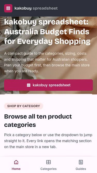 Screenshot of kakobuybestsheet.skin