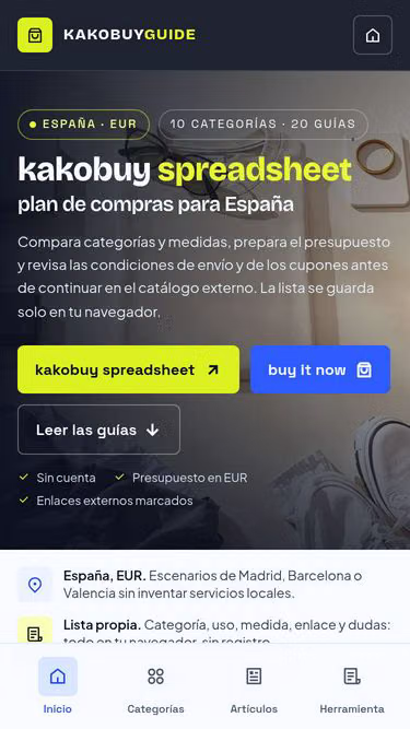Screenshot of kakobuyguide.baby