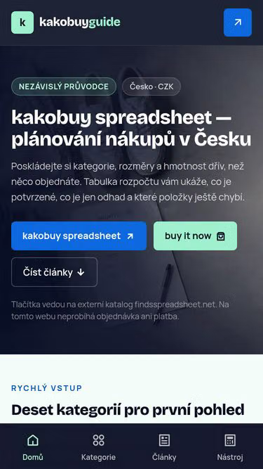 Screenshot of kakobuyguide.sbs