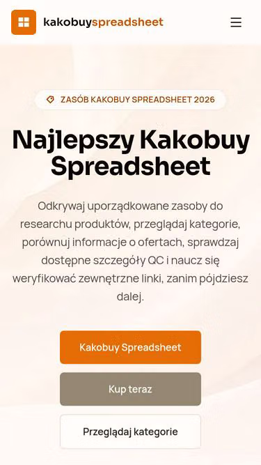 Screenshot of kakobuypl.baby