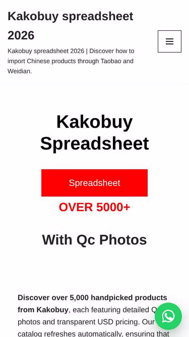 Screenshot of kakobuysheet.eu