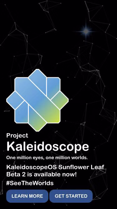 Screenshot of kaleidoscope.ink