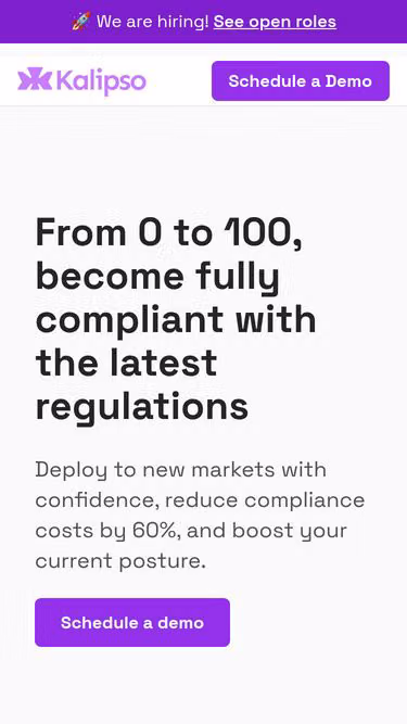 Screenshot of kalipso.info