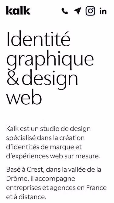 Screenshot of kalk.fr