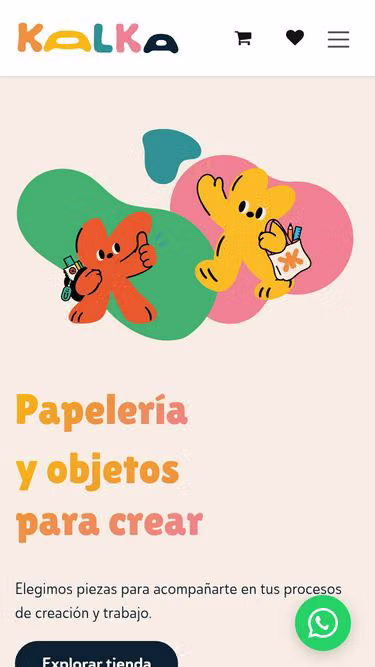 Screenshot of kalka.com.mx