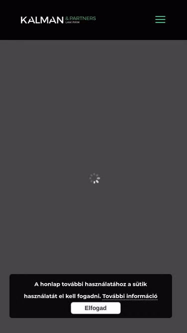 Screenshot of kalman.hu