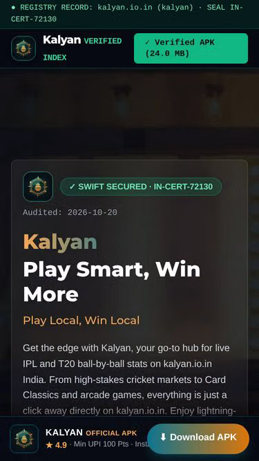 Screenshot of kalyan.io.in