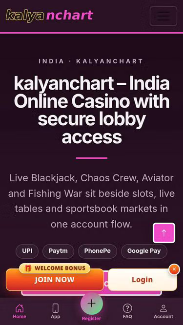 Screenshot of kalyanchart.vip