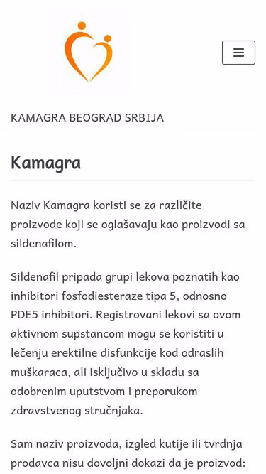 Screenshot of kamagra.rs