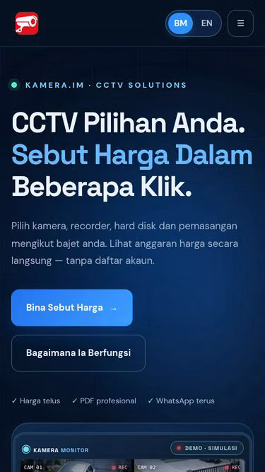 Screenshot of kamera.im