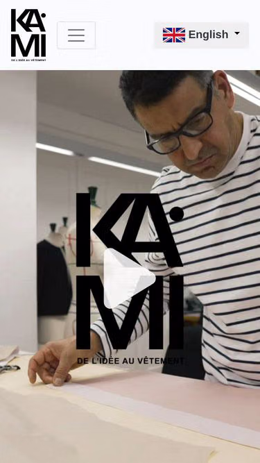 Screenshot of kami.fr