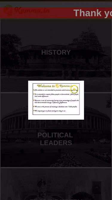 Screenshot of kamma.co