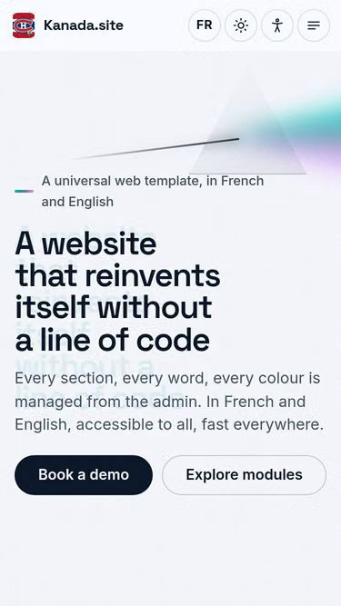 Screenshot of kanada.site
