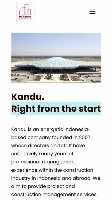 Screenshot of kandu.co.id
