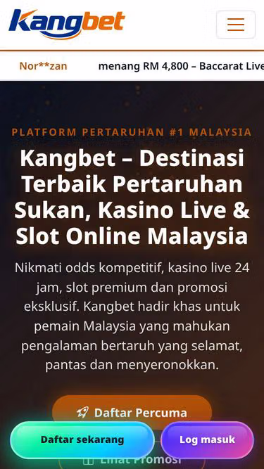 Screenshot of kangbet.click