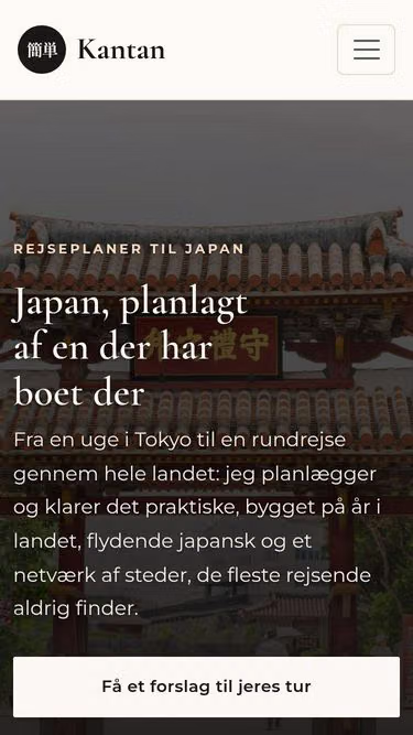 Screenshot of kantan.dk