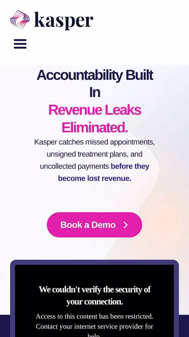 Screenshot of kasper.care